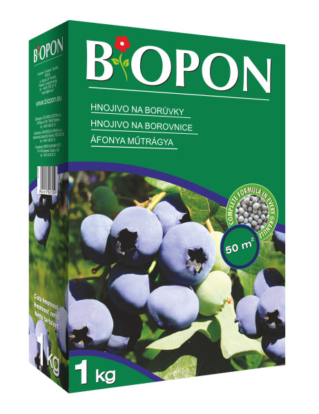 Bopon, hnojivo na borůvky