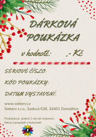 Dárková poukázka 500