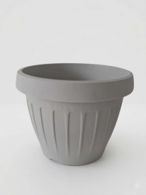 Květináč 40 cm, šedý