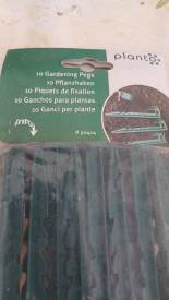 Zahradní upevňovací kolíky, 10 kusů