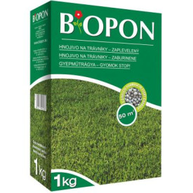 Bopon hnojivo na zaplevelený trávník